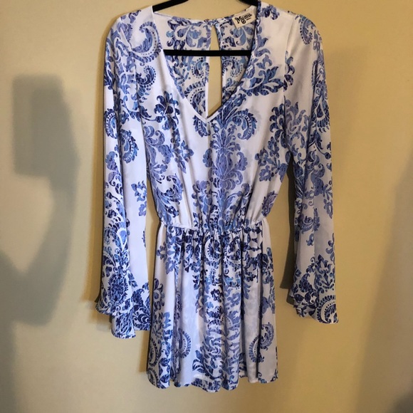 Show me your Mumu draped Dress, SMALL, NWOT - Picture 5 of 7